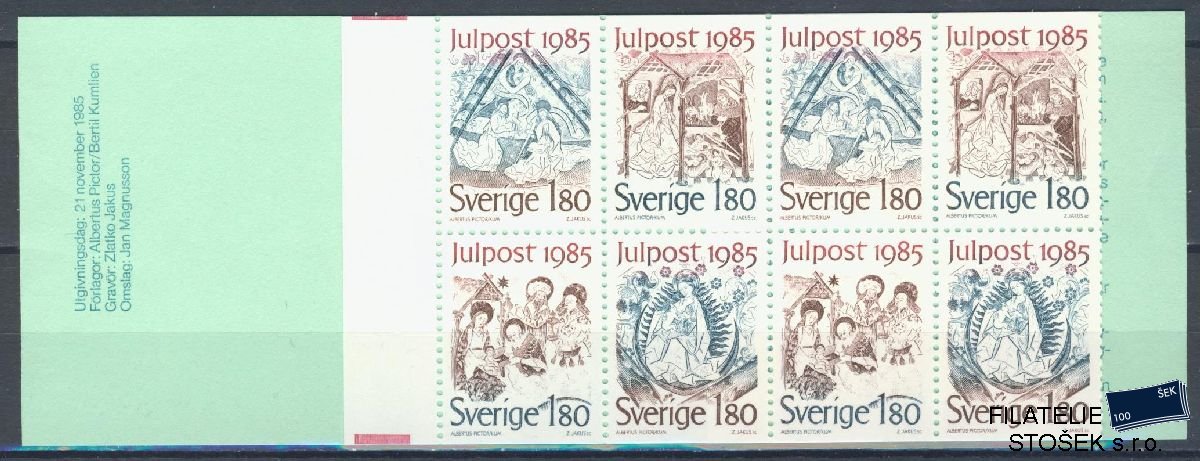 Švédsko známky Mi 1360-63 Sešitek