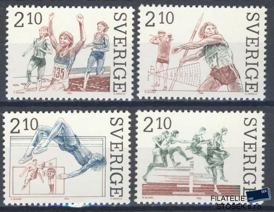 Švédsko známky Mi 1403-6
