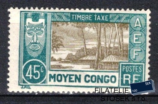 Congo známky Yv TT 17