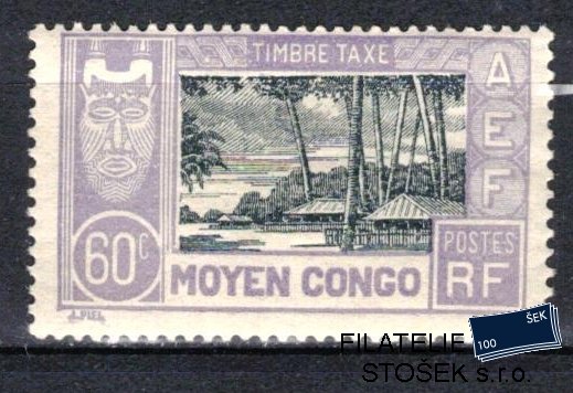 Congo známky Yv TT 19