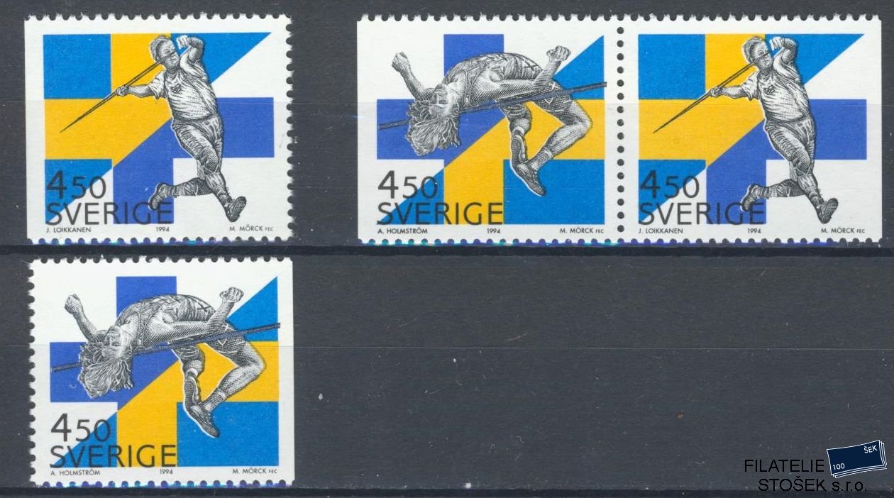 Švédsko známky Mi 1843-44