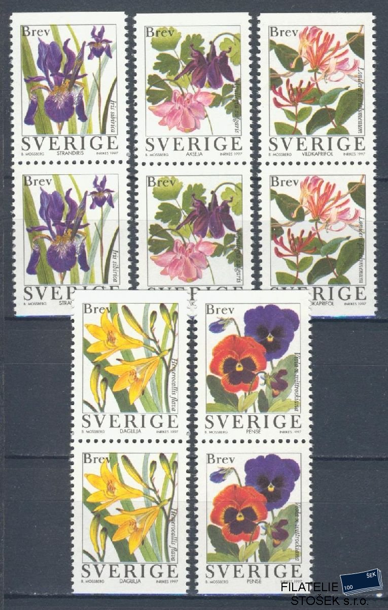 Švédsko známky Mi 1996-2000