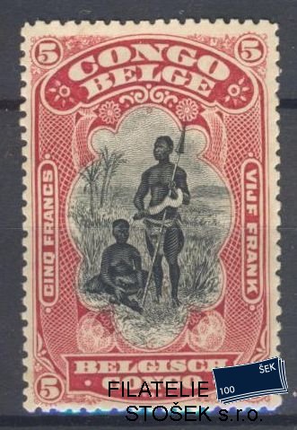 Belgické Kongo známky Mi 23