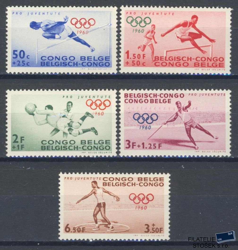Belgické Kongo známky Mi 360-64