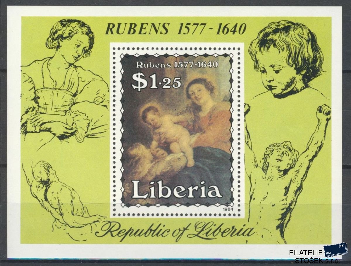 Liberia známky Mi 1304 - Bl.107