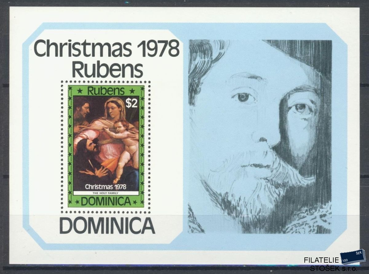 Dominica známky Mi 0590 - Bl.51