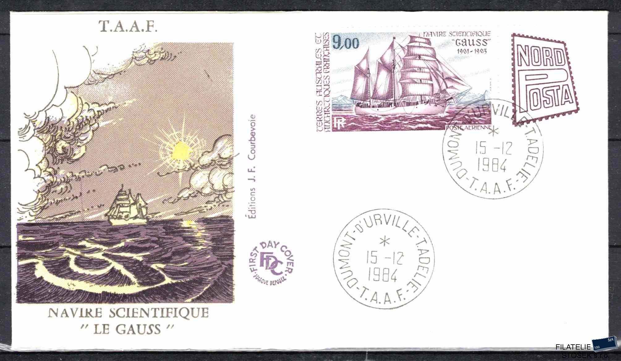 Antarktida francouzská známky Mi 0195 razítko Terre Adélie