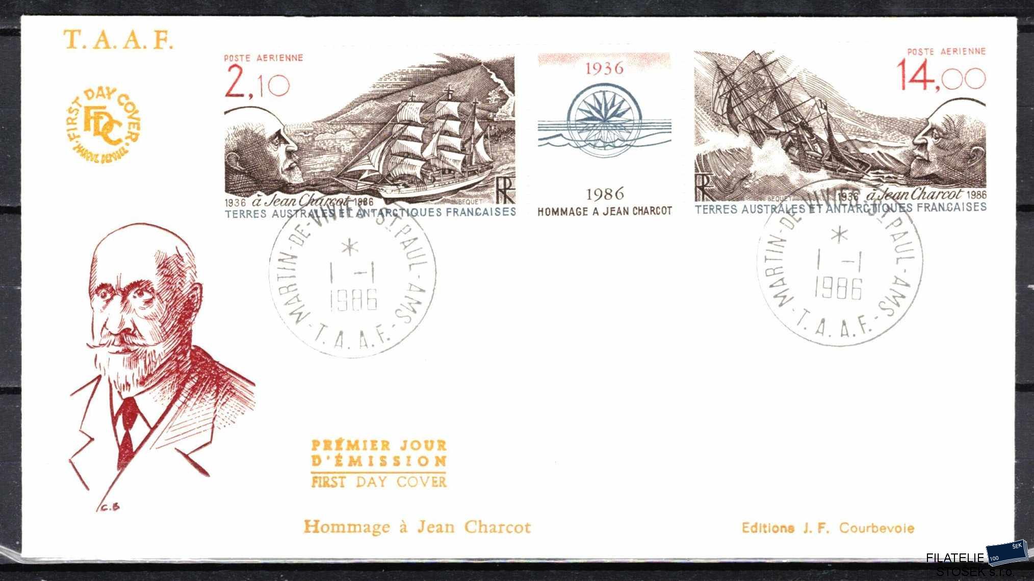 Antarktida francouzská známky Mi 0216-7 razítko Iles St.Paul et Amsterdam