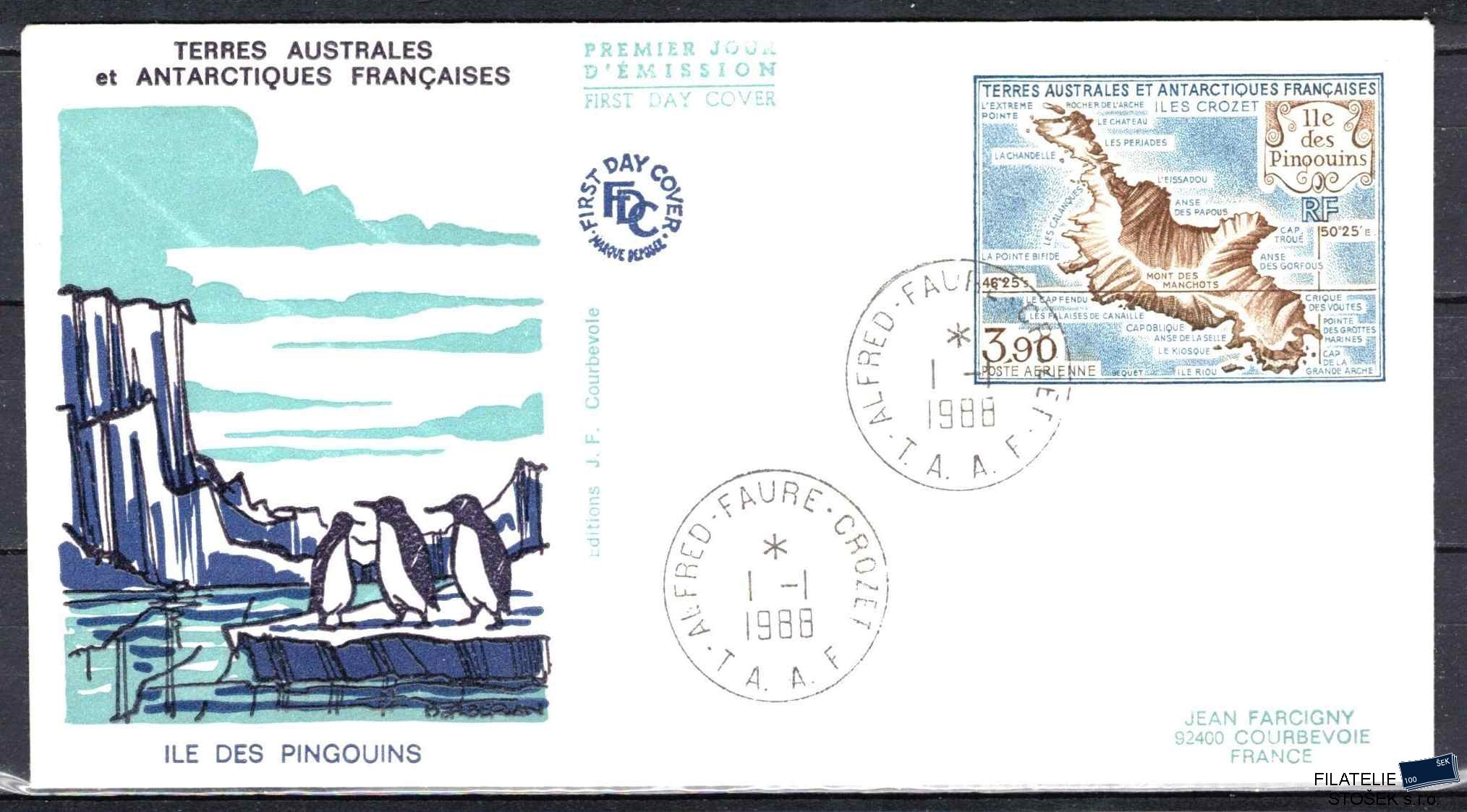 Antarktida francouzská známky Mi 0237 razítko Iles Crozet