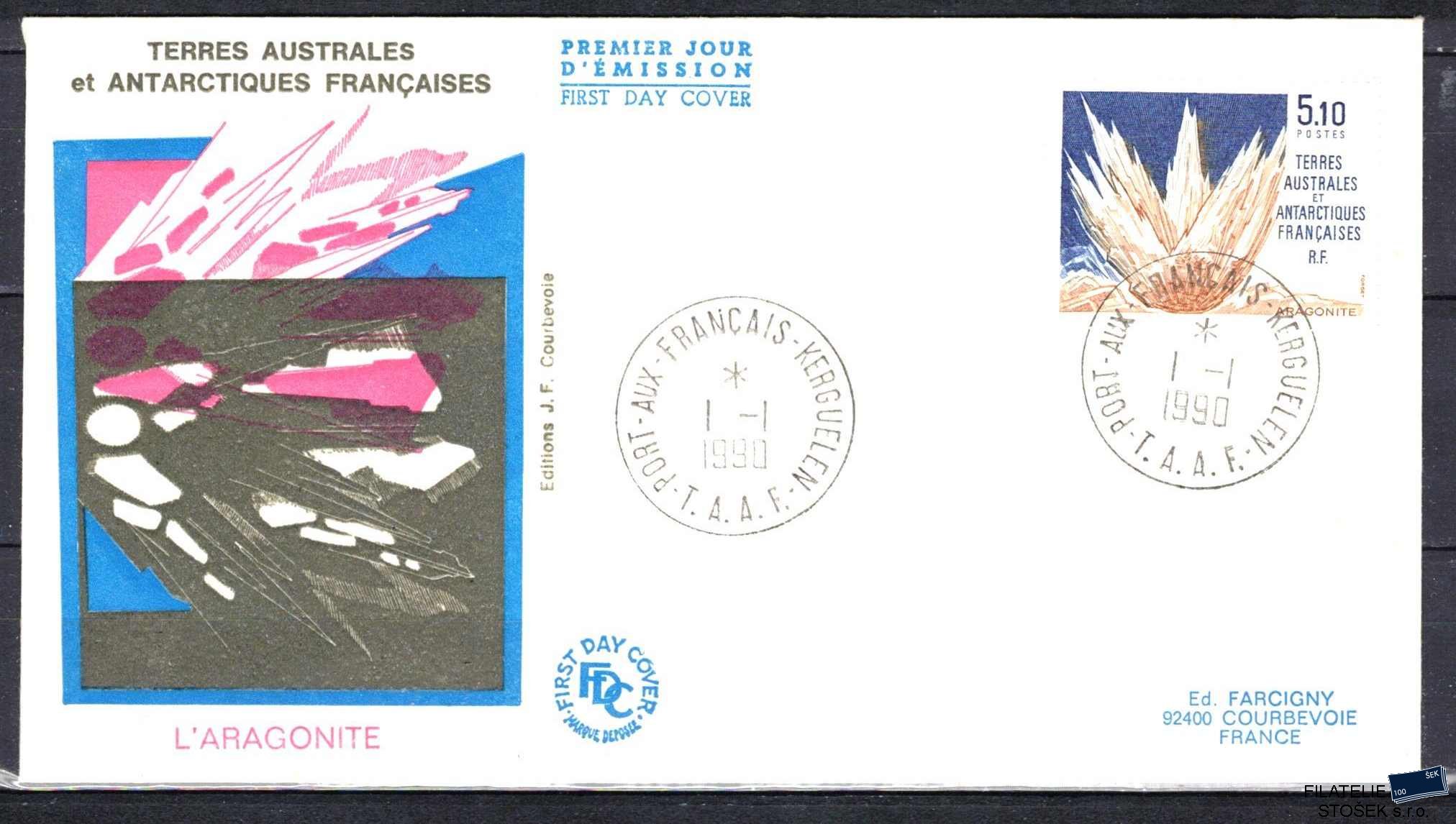 Antarktida francouzská známky Mi 0264 razítko Iles Kerguelen