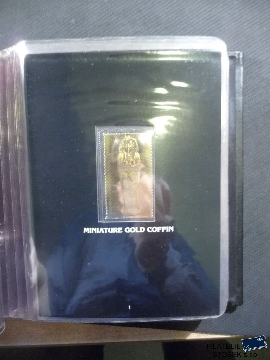 Egypt sbírka zlatých známek