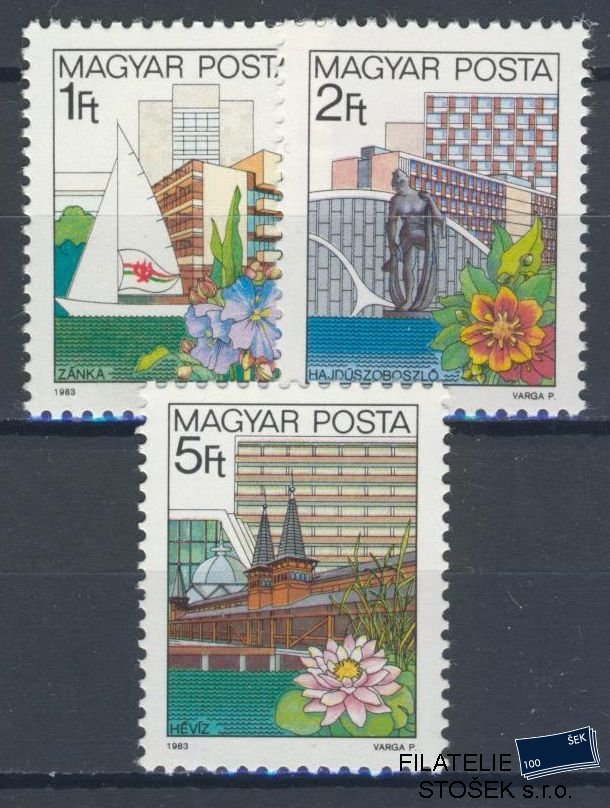Maďarsko známky Mi 3647-49