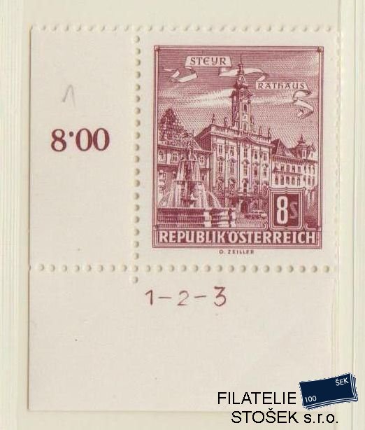 Rakousko známky Mi 1194 Dz 1-2-3