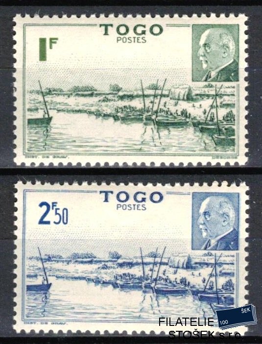 Togo známky 1941 Marechal Petain
