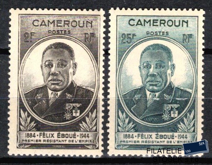 Cameroun známky 1945 Felix Éboué