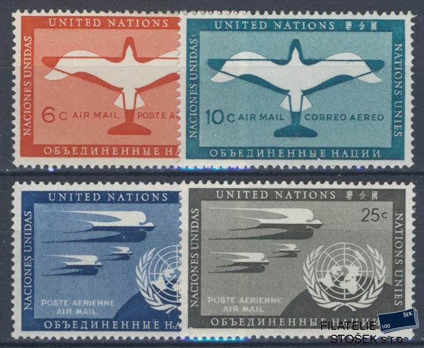 OSN New York známky Mi 12-15