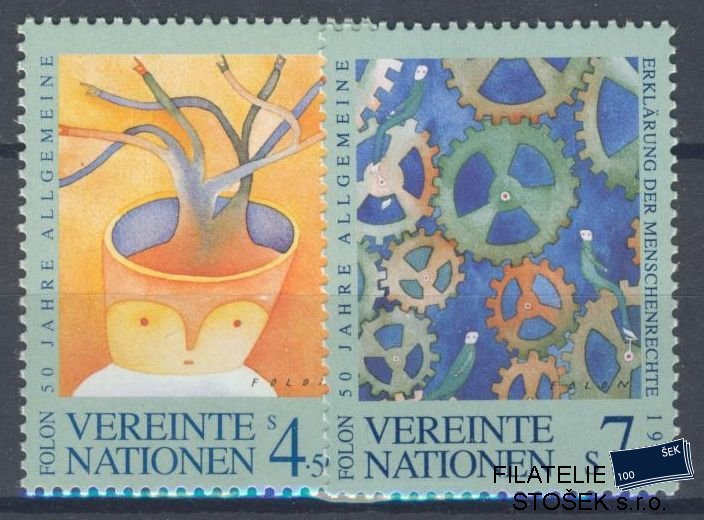 OSN Wien známky Mi 268-69