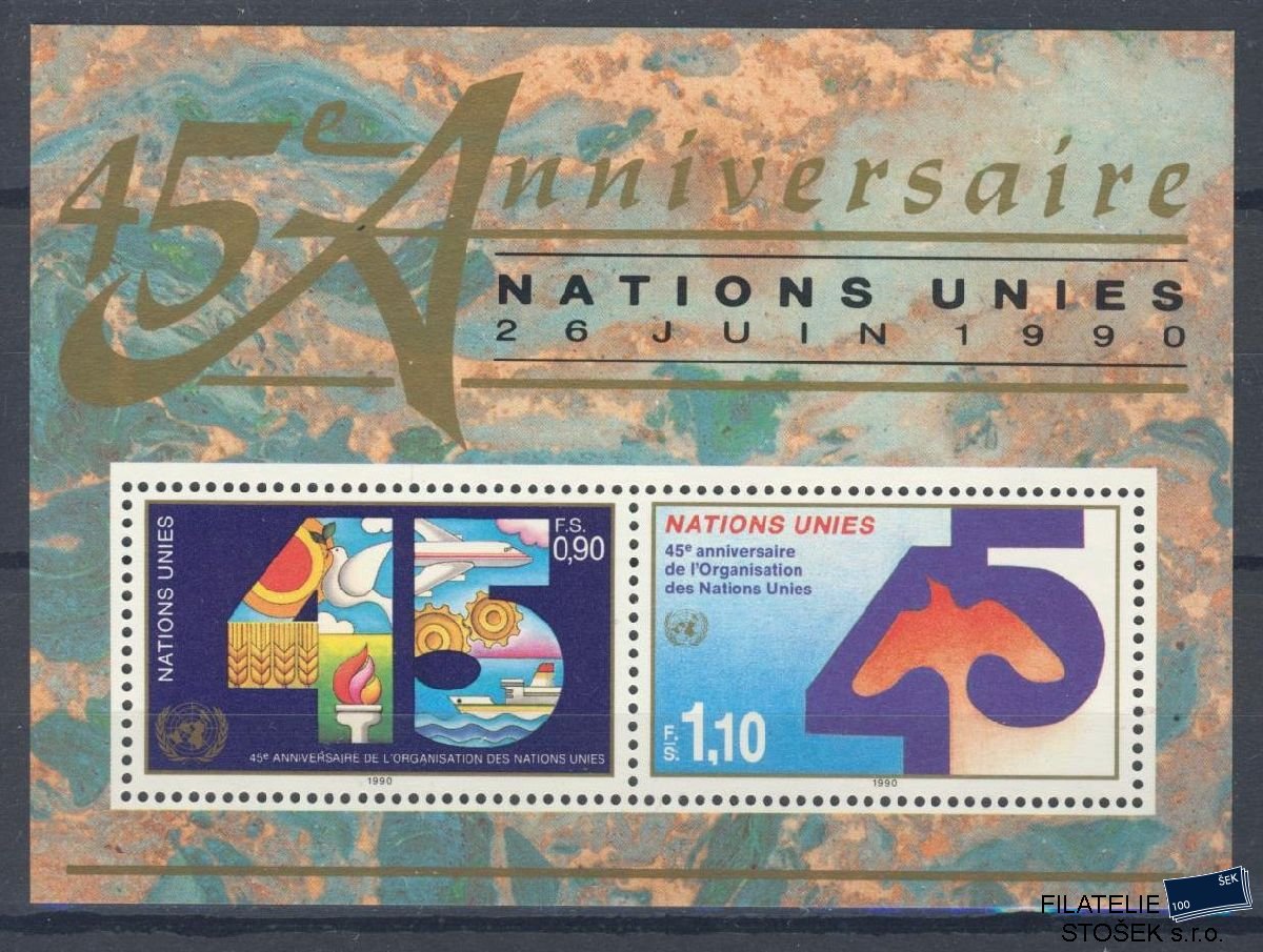 OSN Ženeva známky Mi Blok 6