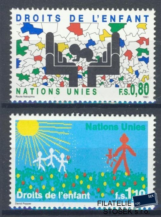 OSN Ženeva známky Mi 202-3
