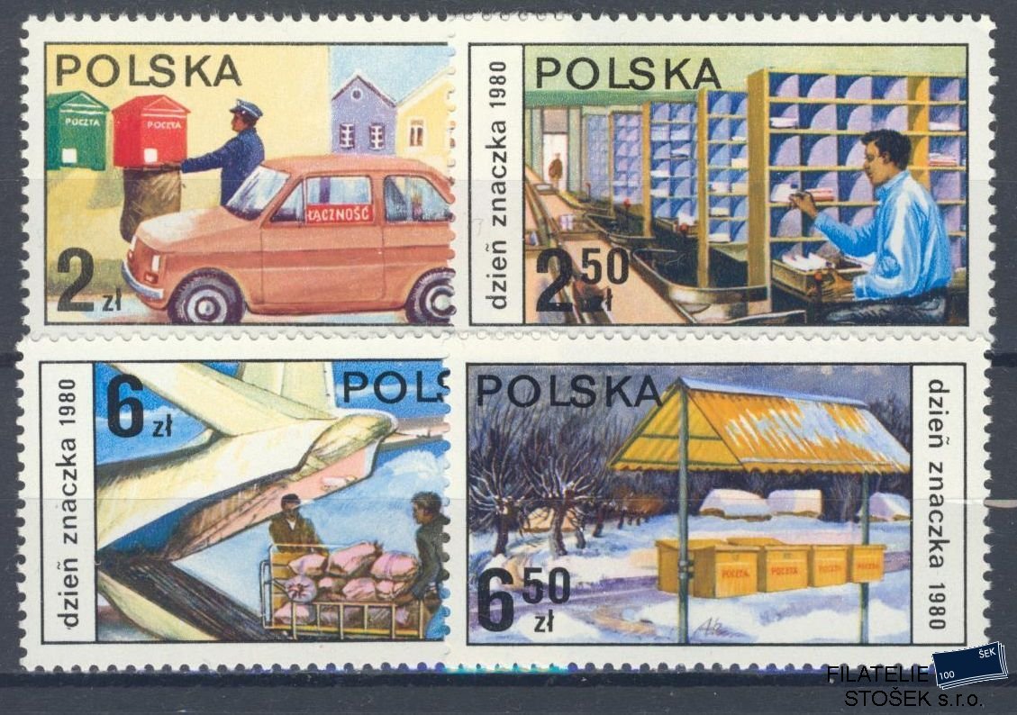 Polsko známky Mi 2715-18