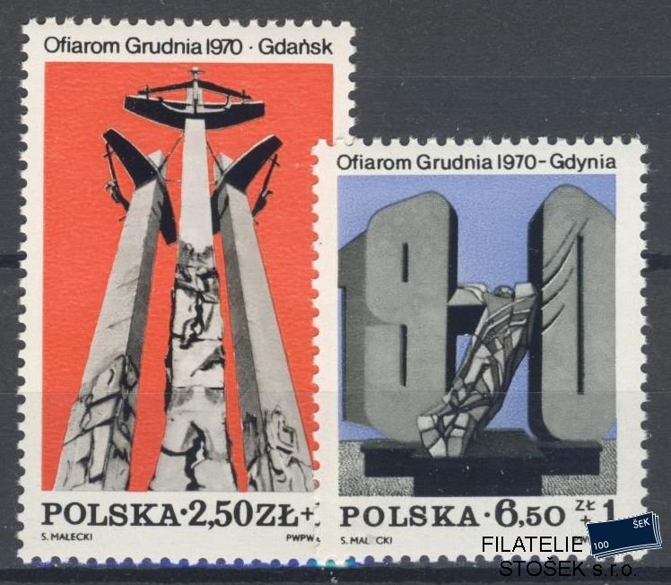 Polsko známky Mi 2782-83