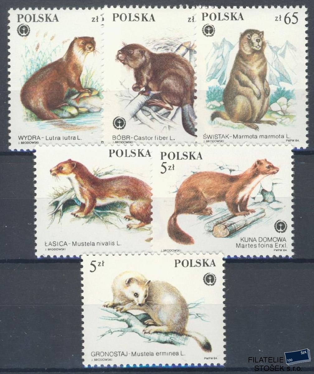 Polsko známky Mi 2946-51