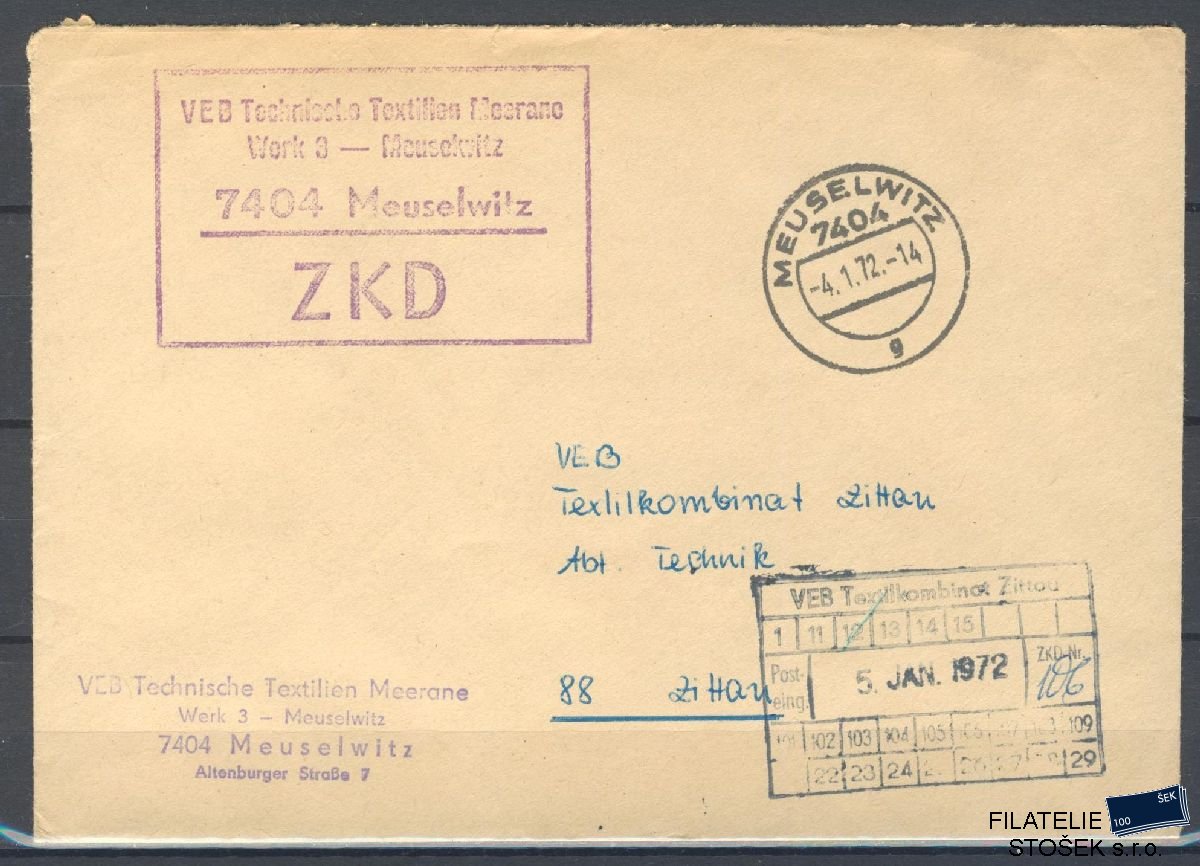 NDR celistvosti ZKD - Meuselwitz