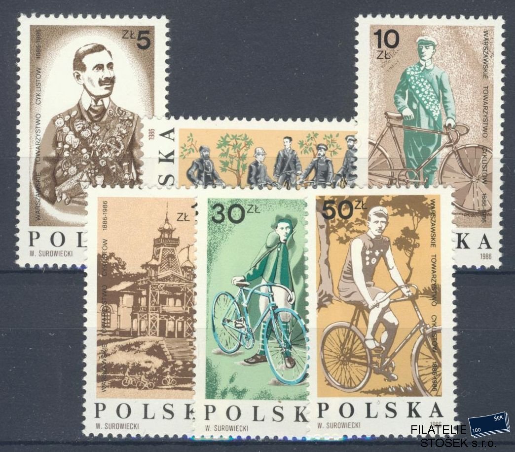 Polsko známky Mi 3069-74