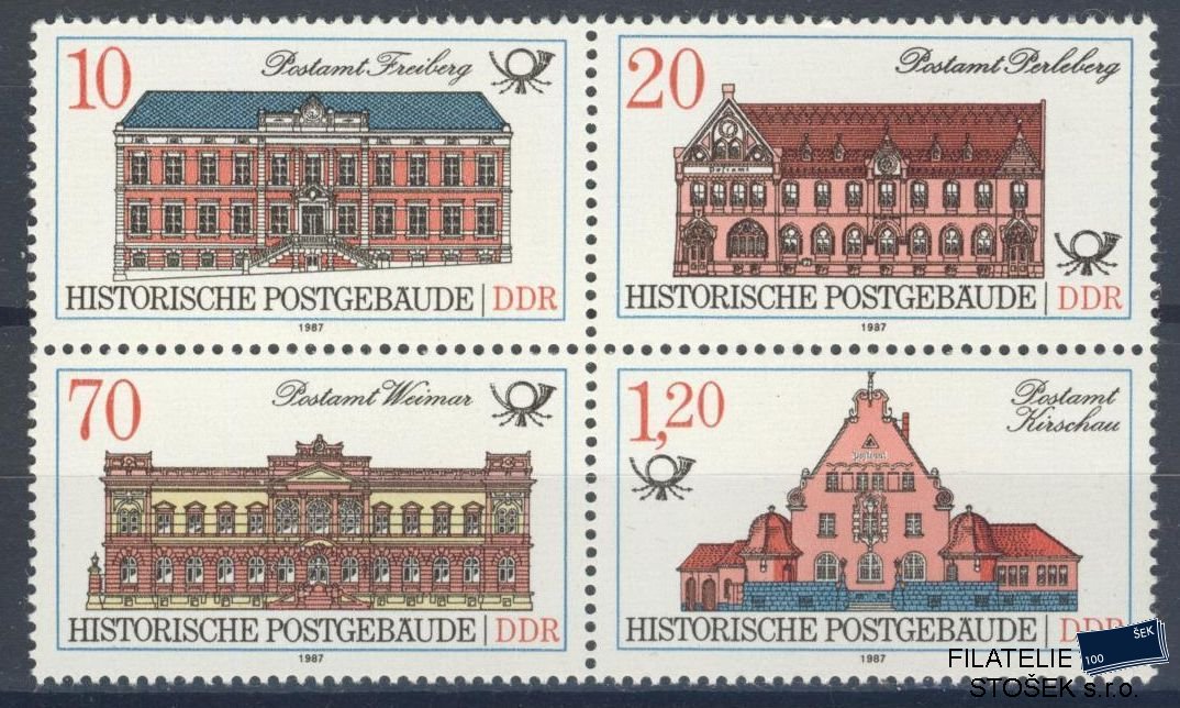 NDR známky Mi 3101-4