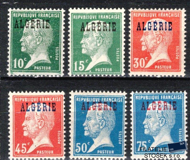Algerie známky Yv 9 ex sestava známek