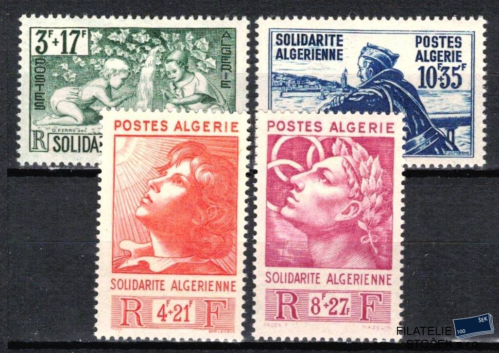 Algerie známky Yv 249-52