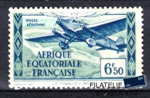 Afr. equatoriale známky Yv PA 6