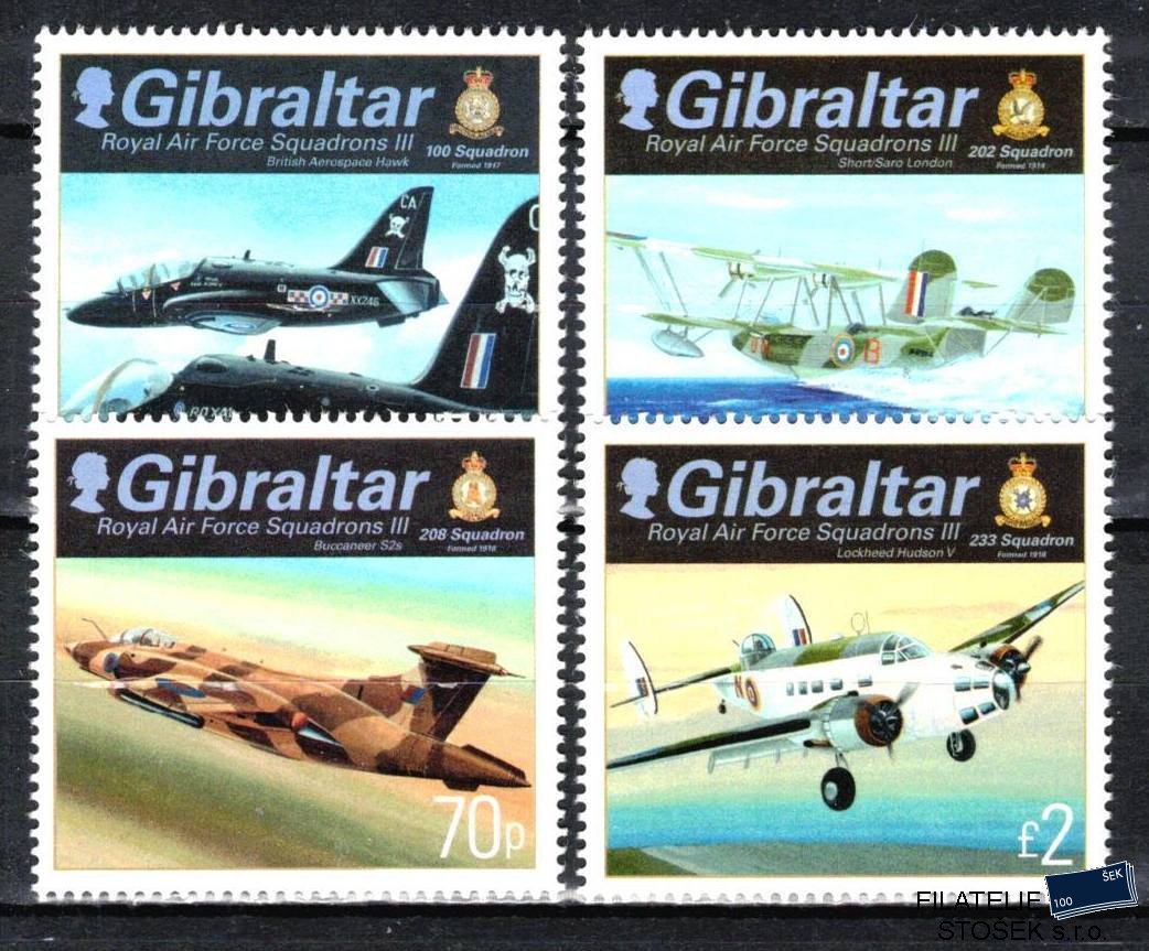 Gibraltar známky Mi 1644-7