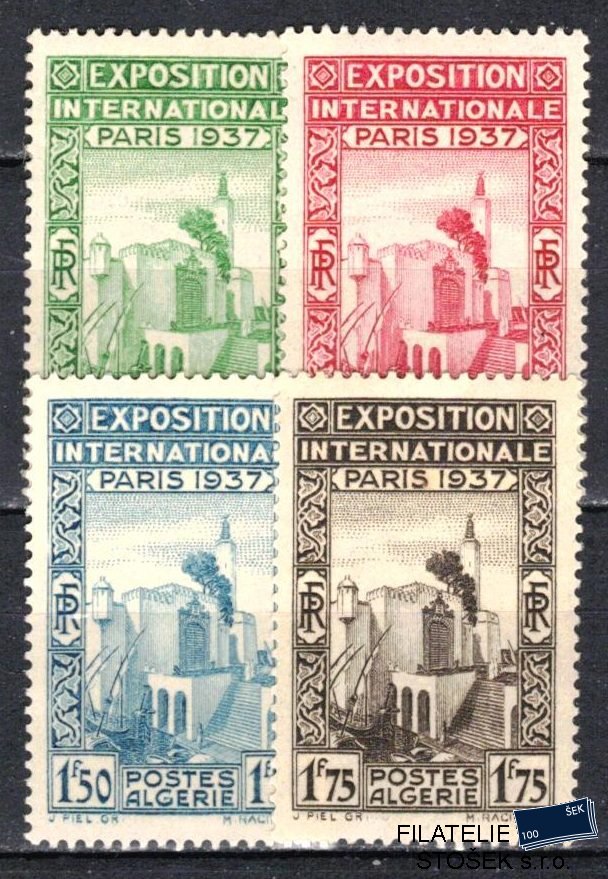Algerie známky Yv 127-30