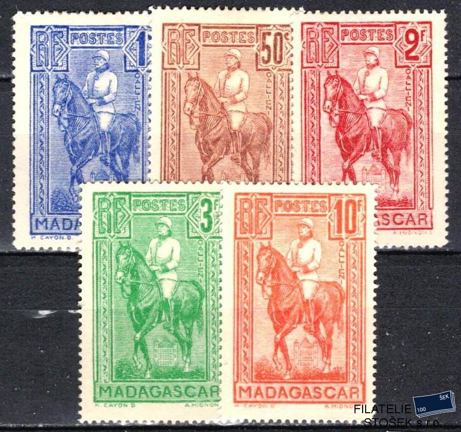 Madagascar známky Yv 183-7