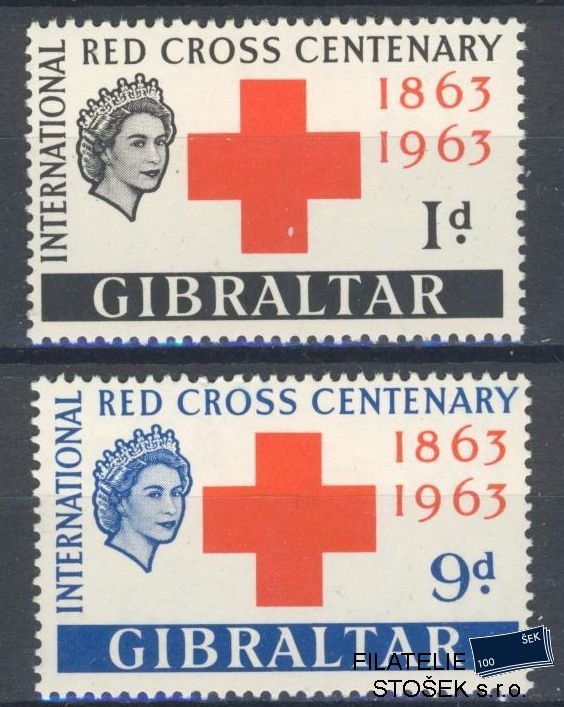 Gibraltar známky Mi 164-65