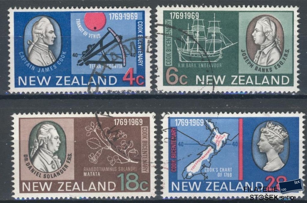New Zeland známky Mi 510-13