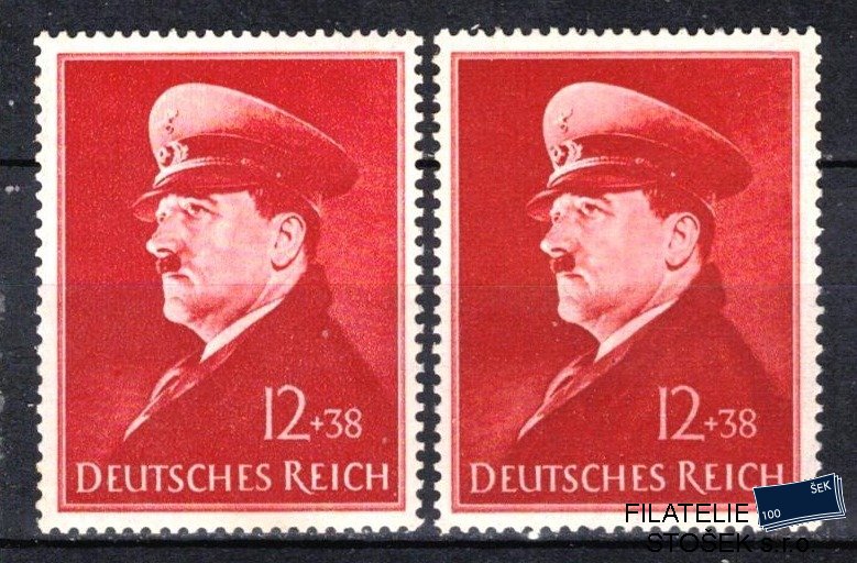 Dt. Reich známky Mi 772 x+y