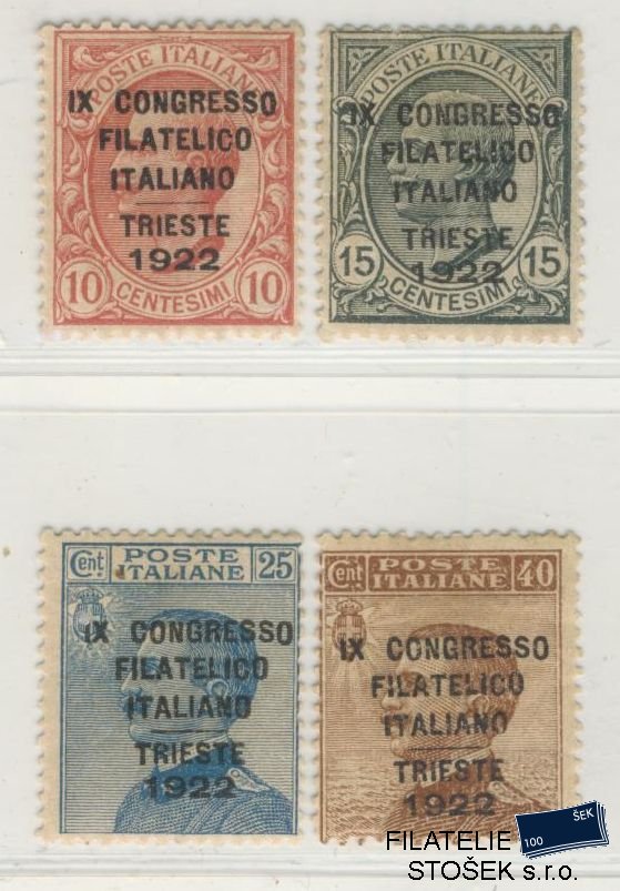 Itálie známky Mi 153-56