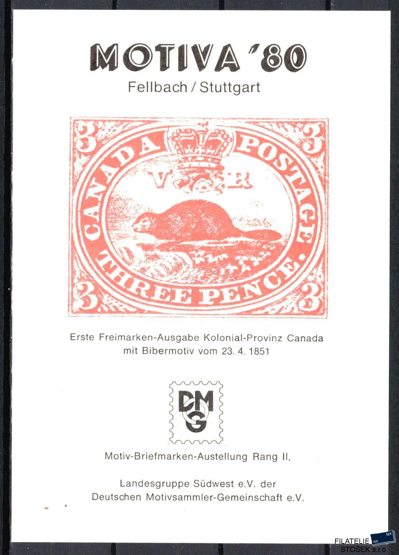 Kanada známky Mi blok-souvenir