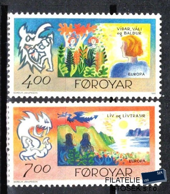 Faerské ostrovy známky Mi 278-9