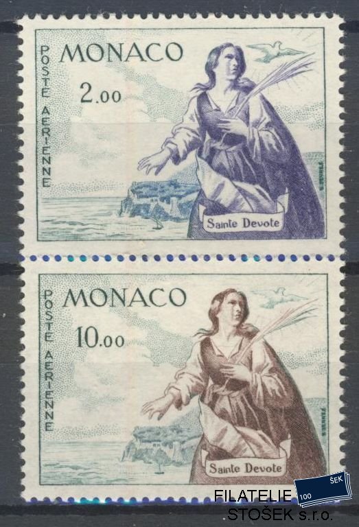 Monako známky Mi 653-54