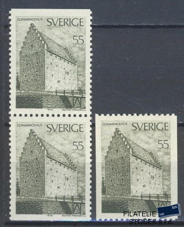 Švédsko známky Mi 681 + D