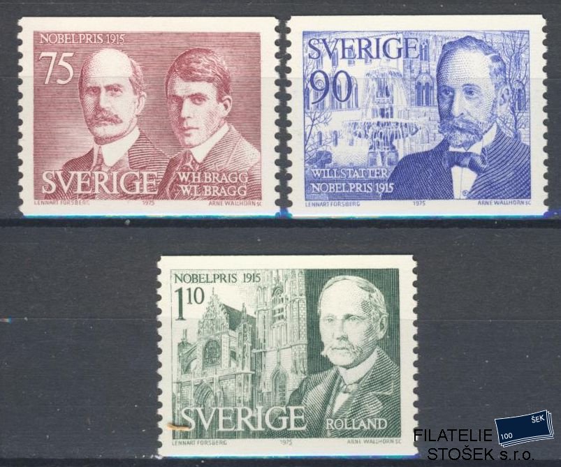 Švédsko známky Mi 932-34