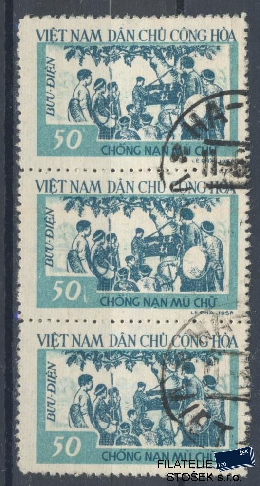 Vietnam známky Mi 67 3 Páska