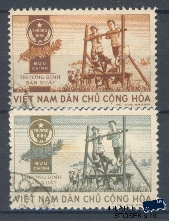 Vietnam známky Mi Pf 2-3