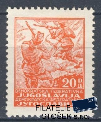 Jugoslávie známky Mi 485