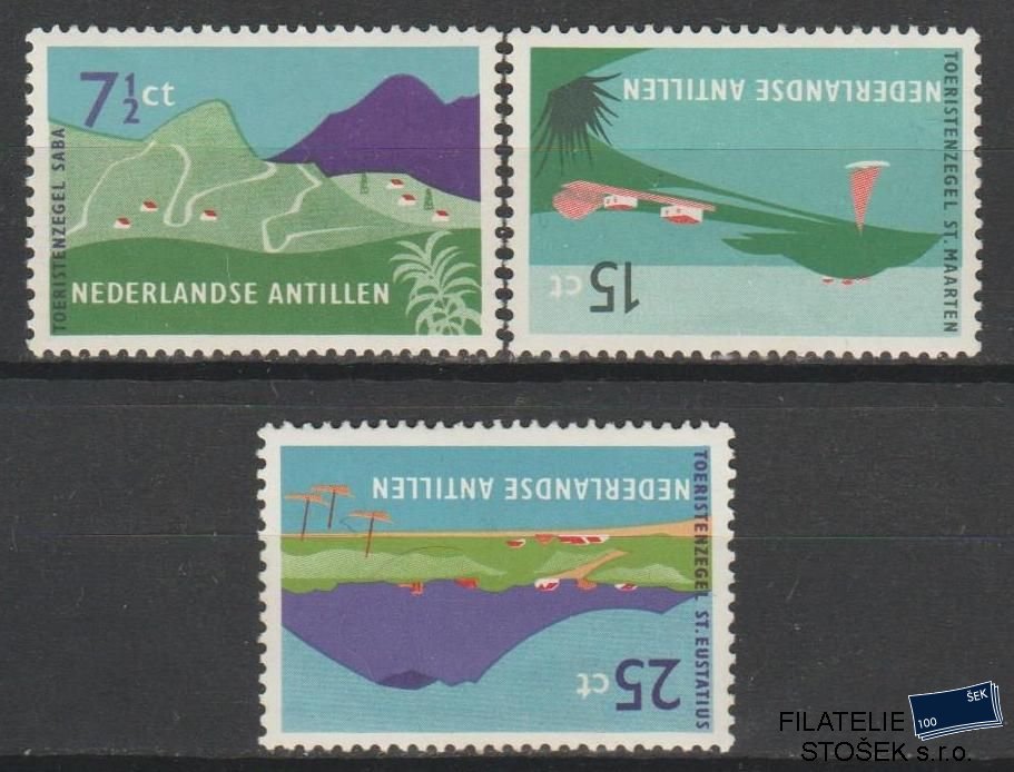 Nederlandse Antillen známky Mi 57-59
