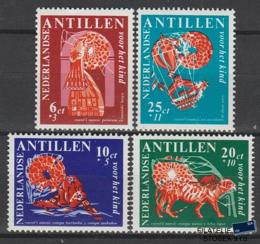 Nederlandse Antillen známky Mi 183-86