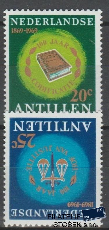 Nederlandse Antillen známky Mi 202-3